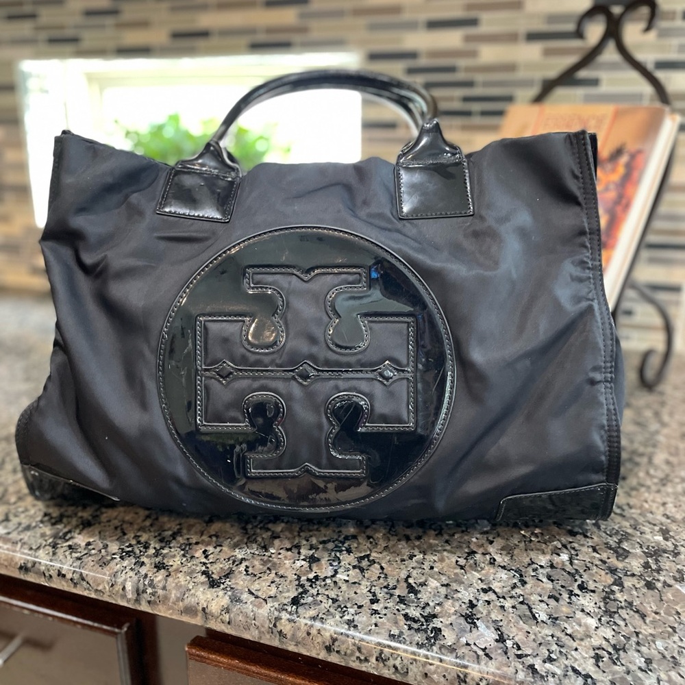 Tory Burch Black Tote Bag